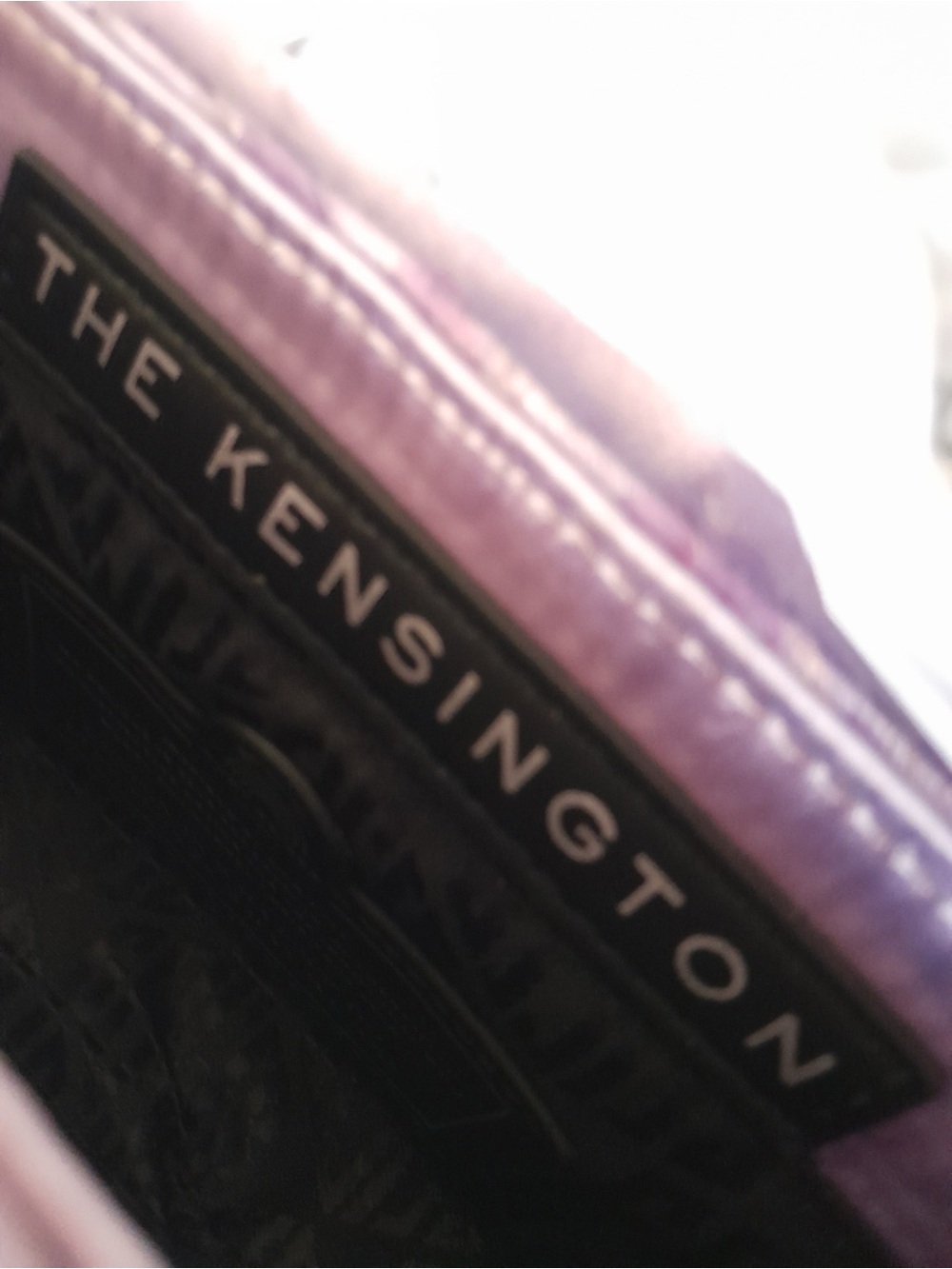 Kurt Geiger London Mini Kensington Purple Sequin Embellished Crossbody Bag NWT - Picture 8 of 13